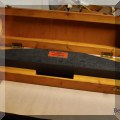 T17. Black granite precision straight edge. 